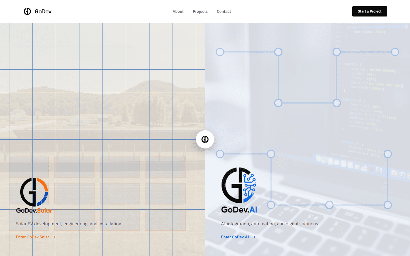 GoDev Corporate Website